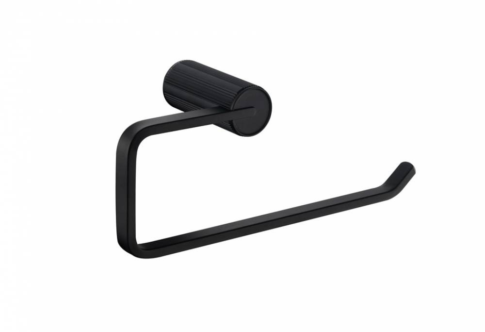 Dawn Bathroom Towel Holder, Matte Black, 30033006MB