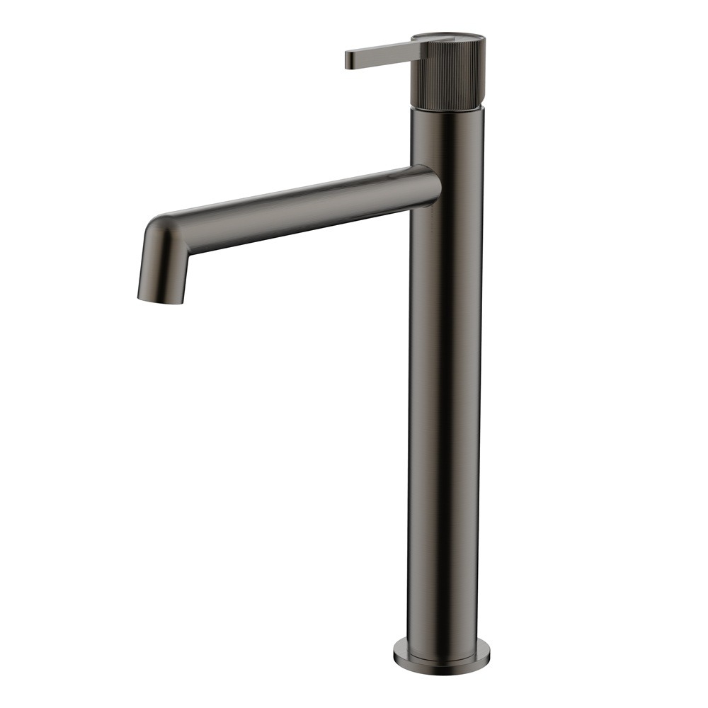Dawn Single Handle Bathroom Vessel Sink Faucet without Pop-Up Drain, Gunmetal Black, EB1292302GMB