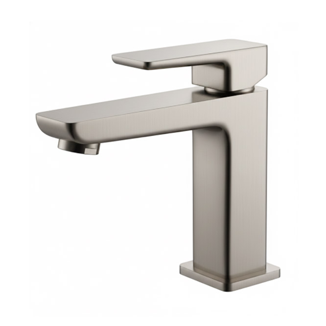 Single Handle Bathroom Faucet with ABS Pop-Up Drain WNB168064NY