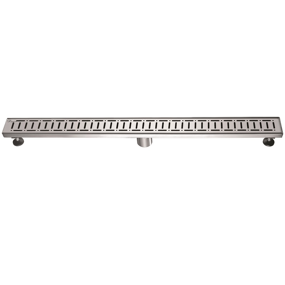 Dawn 36" Linear Shower Drain, Polished Satin LLE360304
