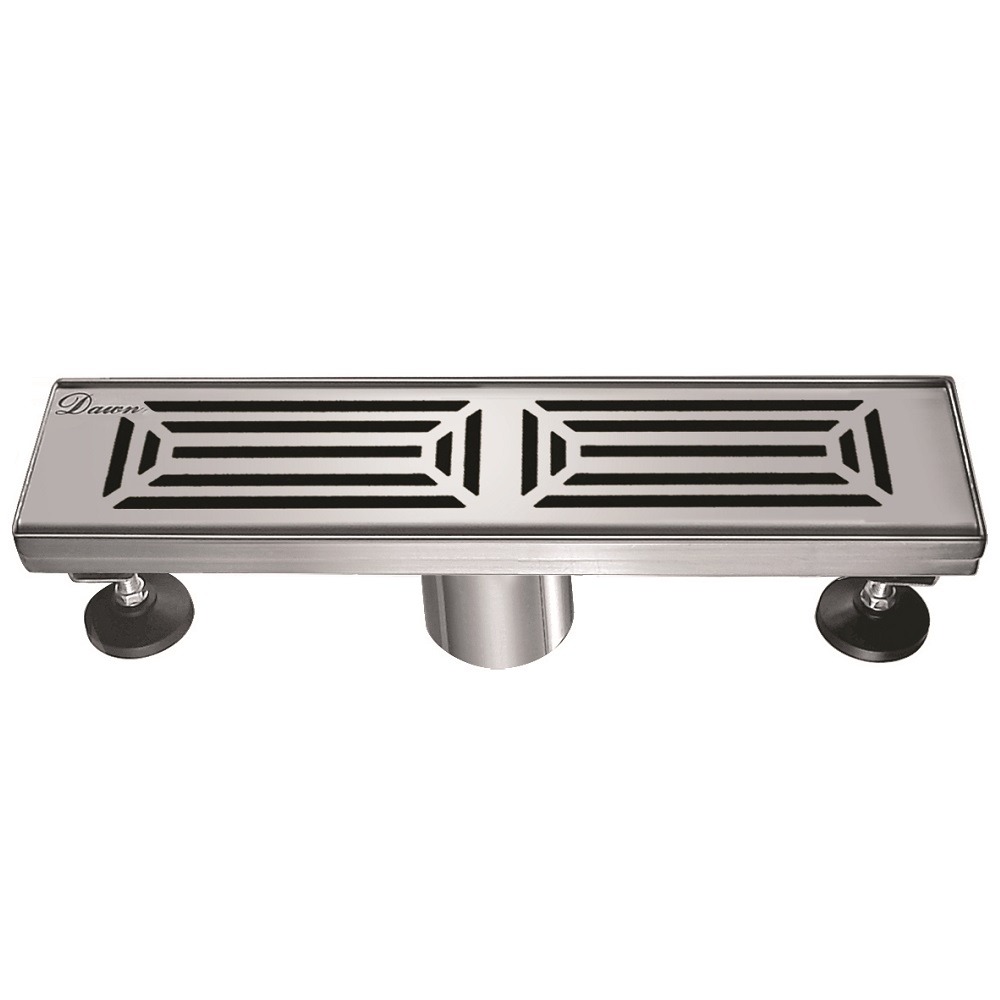 Dawn 12" Shower Linear Drain, Polished Satin LPA120304