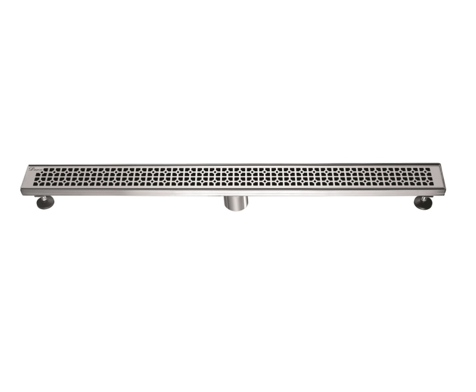 Dawn 36" Shower Linear Drain, Polished Satin LVG360304