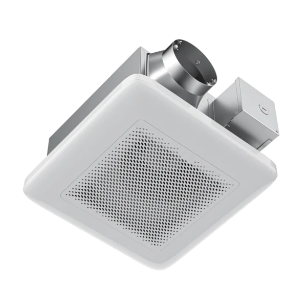AUPU Bath Fan - 6"Compact AC Fan with Light, 110 CFM, BF6-11L