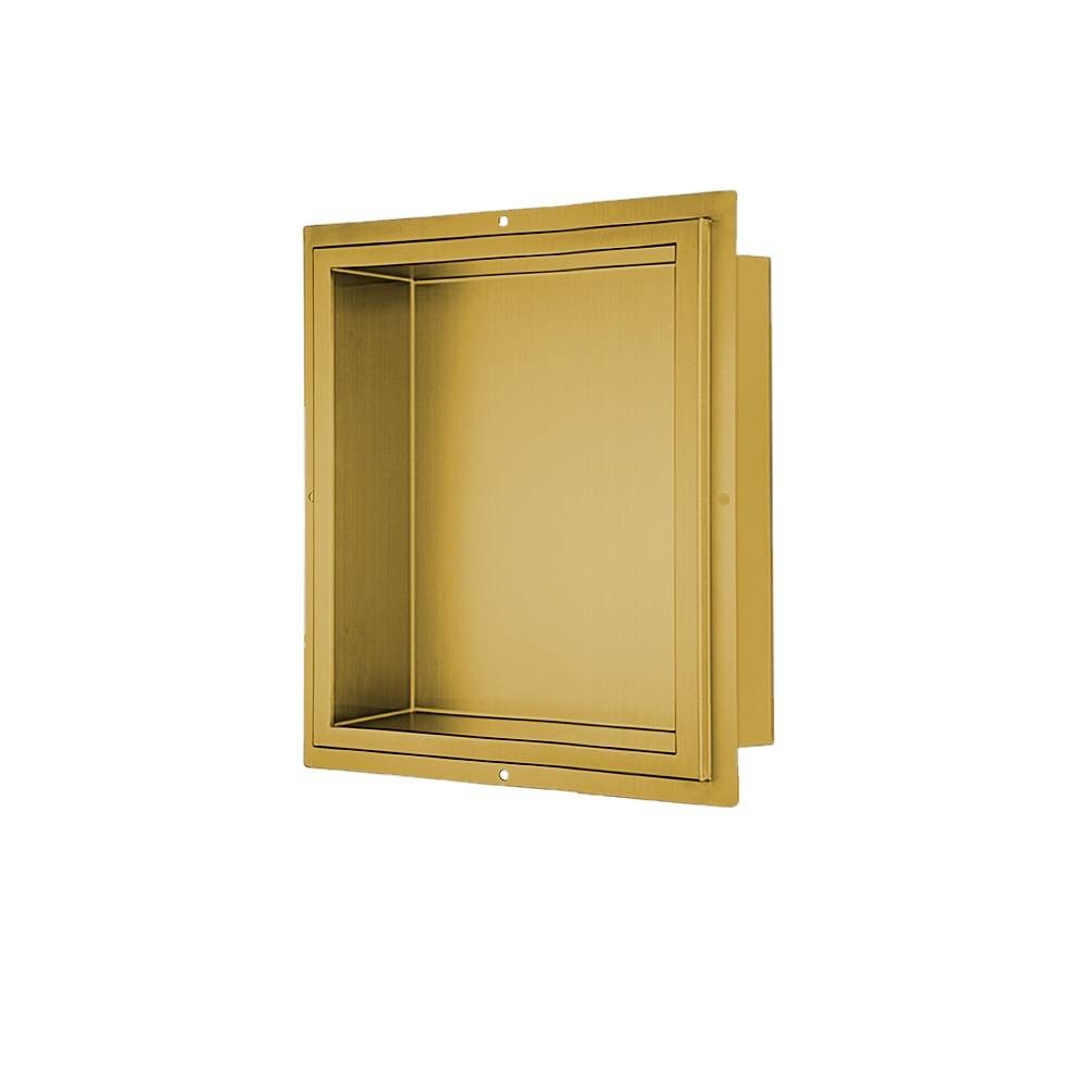Dawn 12-1/2" Stainless Steel Shower Niche, Matte Gold FNIBN1409MAG