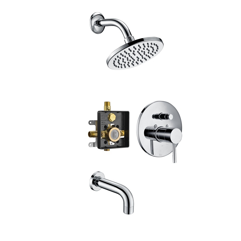 Dawn Theodore Roosevelt Shower Set, Chrome DSSTT01C