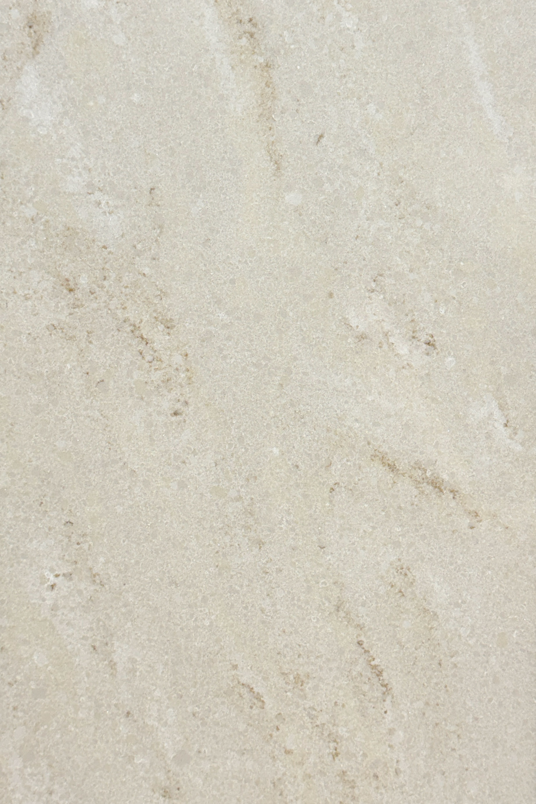 Kitchen Countertop, Quartz, Kashmir QKA, Cream Surface with Subtle Veining