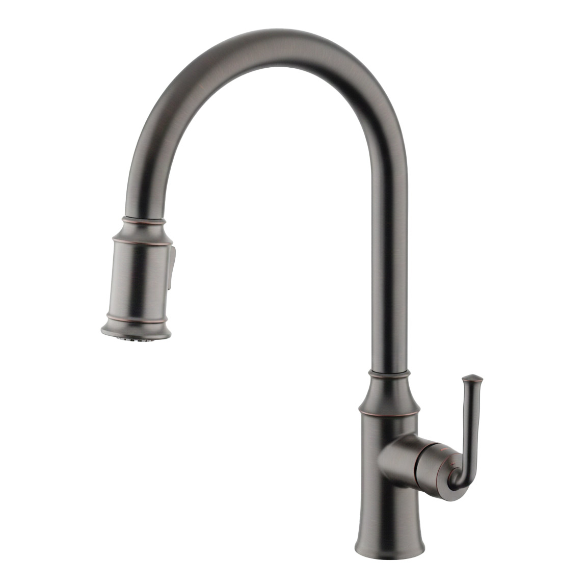 Single-Handle Pull-Down Kitchen Faucet, Gunmetal, VGM569177AJ