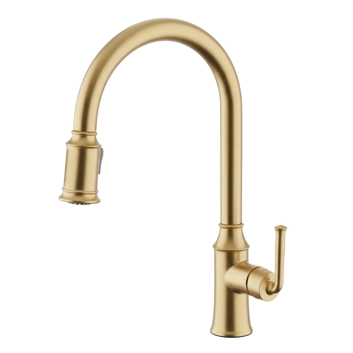 Single-Handle Pull-Down Kitchen Faucet, Brushed Gold, VGM569177AR