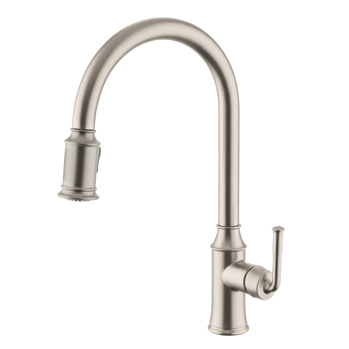 Single-Handle Pull-Down Kitchen Faucet, Brushed Nickel, VGM569177NY
