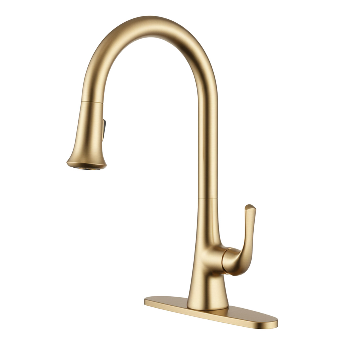 Single-Handle Pull-Down Kitchen Faucet, Brushed Gold, VGN569178AR