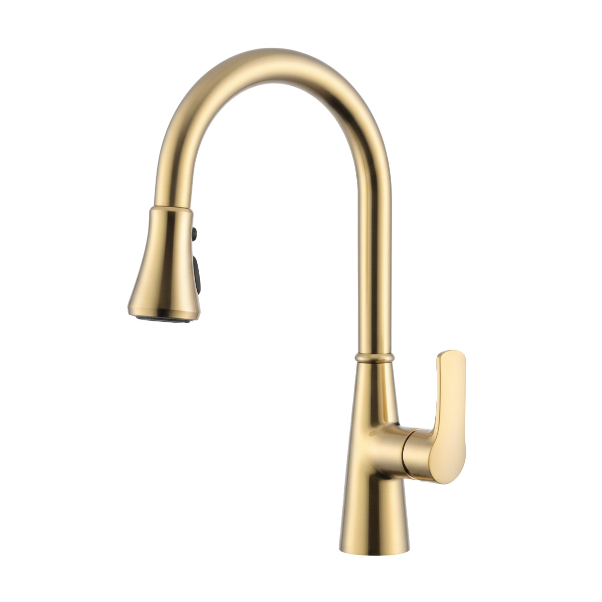 Single-Handle Pull-Down Kitchen Faucet, Brushed Gold, WWH569188AR