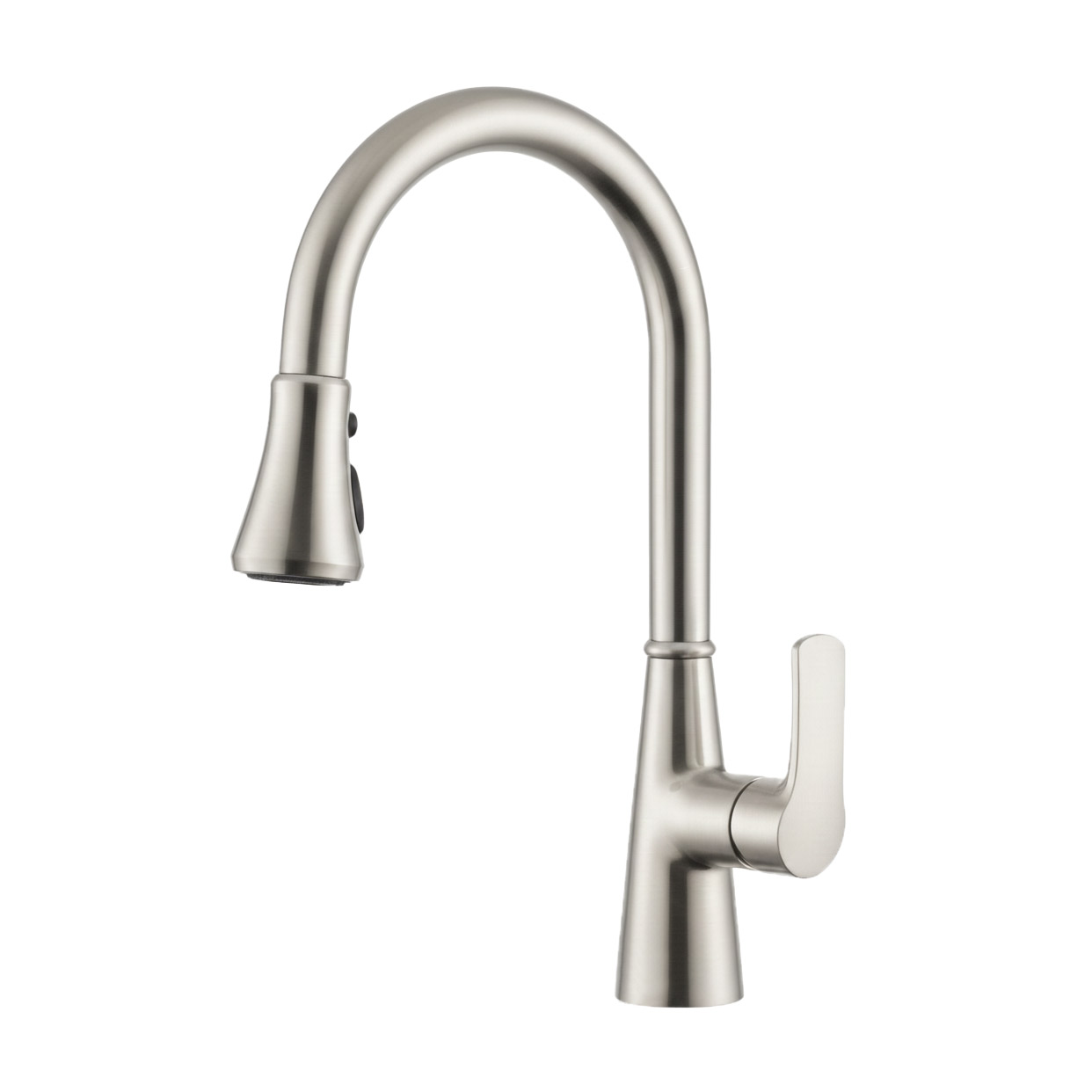 Single-Handle Pull-Down Kitchen Faucet, Brushed Nickel, WWH569188NY