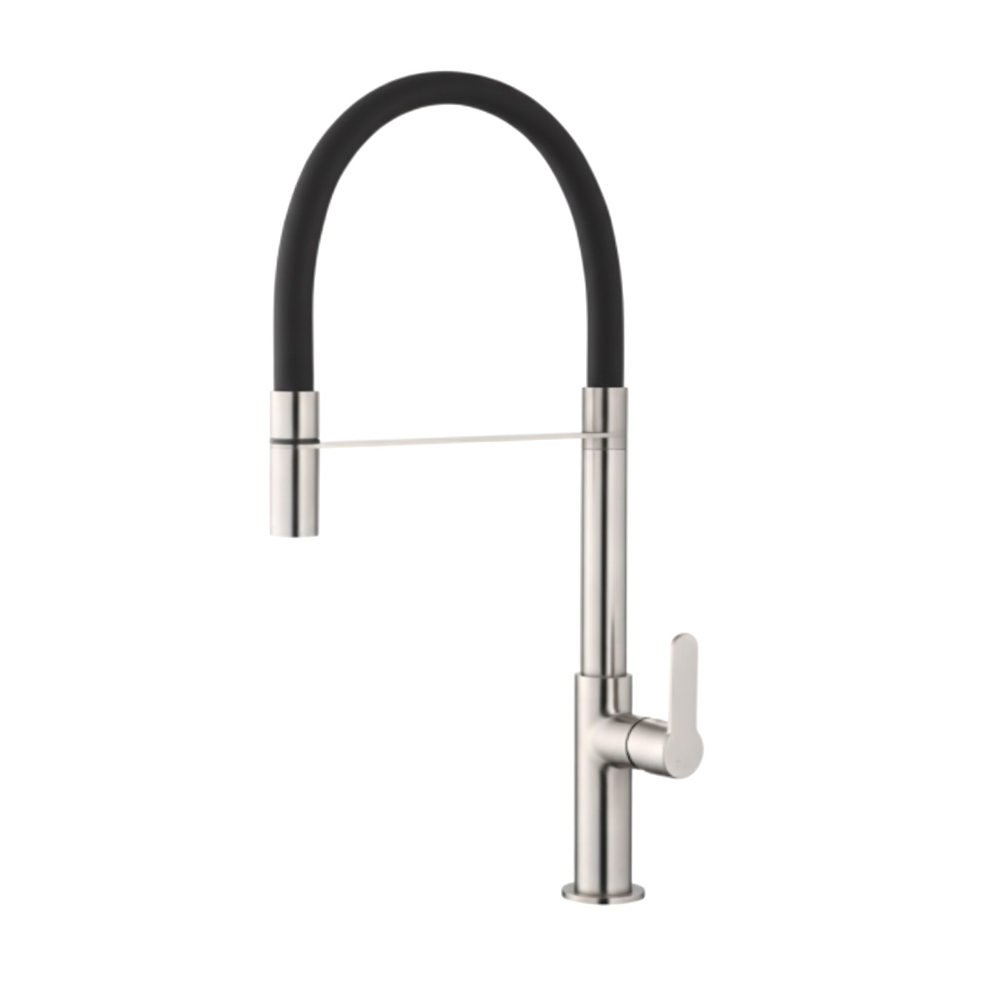 Single-Handle Pull-Down Kitchen Faucet, Brushed Nickel, 11098SQT-(BN)
