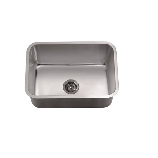 Dawn 25 in. Undermount Single Bowl Stainless Steel Kitchen Sink, ASU2316