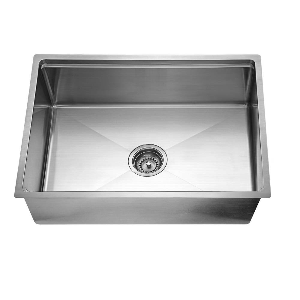 Dawn 26 in. Undermount Single Bowl Stainless Steel Kitchen Sink, DSR2517