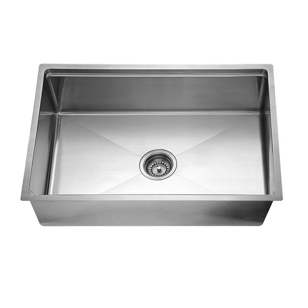 Dawn 30 in. Undermount Single Bowl Stainless Steel Kitchen Sink, DSR2817
